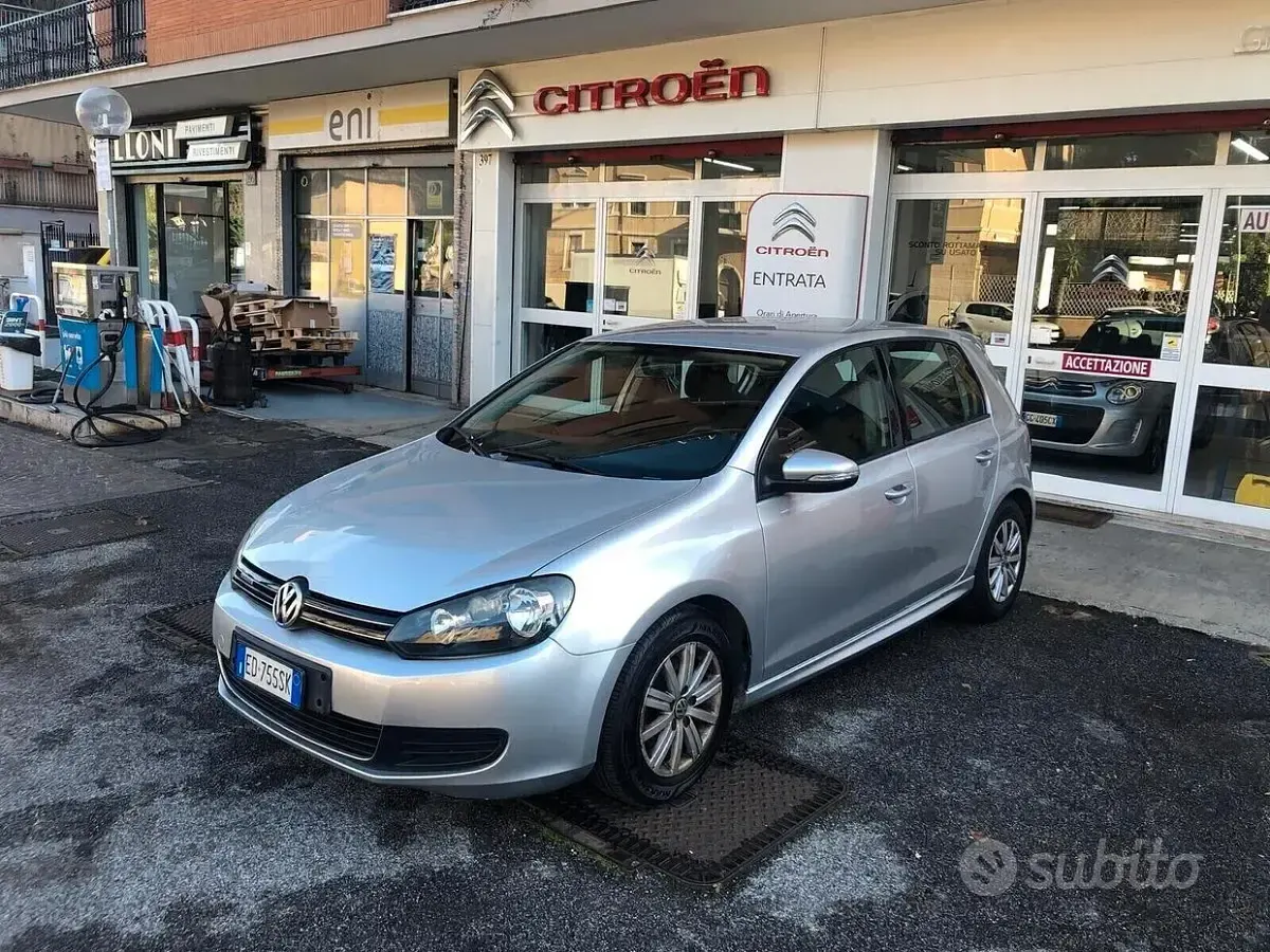 Usata VW Golf VI Trendline 105 CV (77 kW) 2010 Grigio Utilitaria