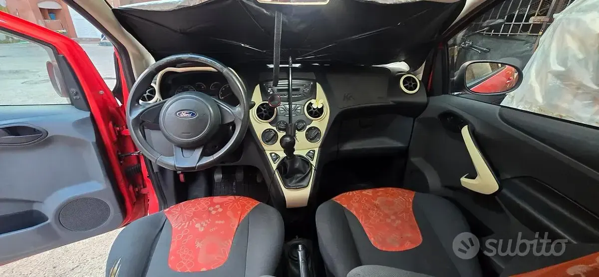 Usata Ford Ka 69 CV (50 kW) 2009 Rosso Utilitaria