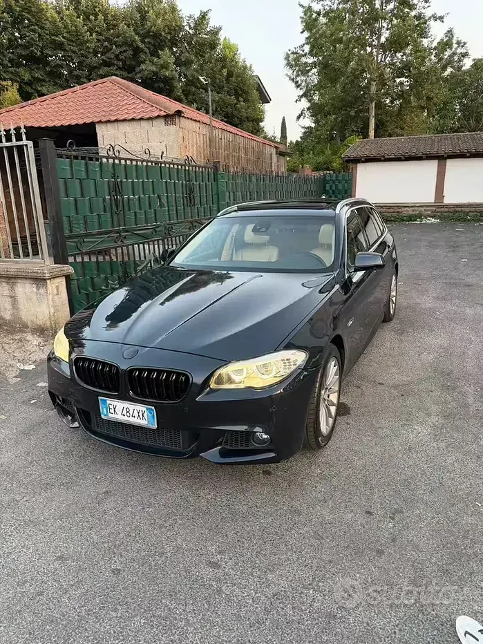 Usata BMW 520 184 CV (135 kW) 2012 Nero Station wagon