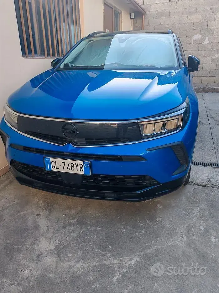Usata Opel Grandland X GS Line 131 CV (96 kW) 2022 Bluazzurro SUV