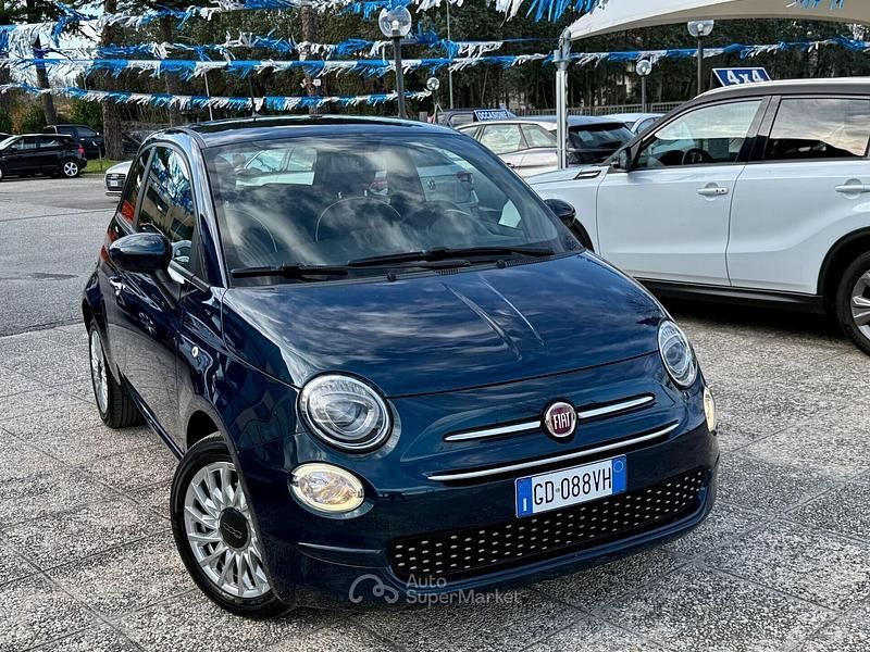Usata Fiat 500 Lounge 69 CV (50 kW) 2021 Blu Berlina