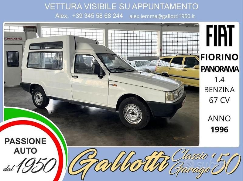 Usata Fiat Fiorino 67 CV (49 kW) 1996 Bianco Monovolume