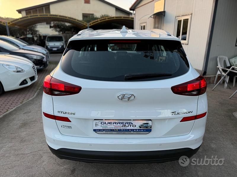 Usata Hyundai Tucson 115 CV (84 kW) 2019 Bianco SUV