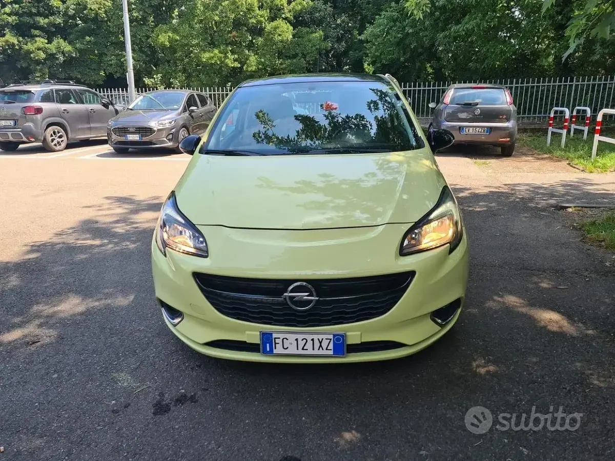 Usata Opel Corsa 69 CV (50 kW) 2016 Giallo Utilitaria