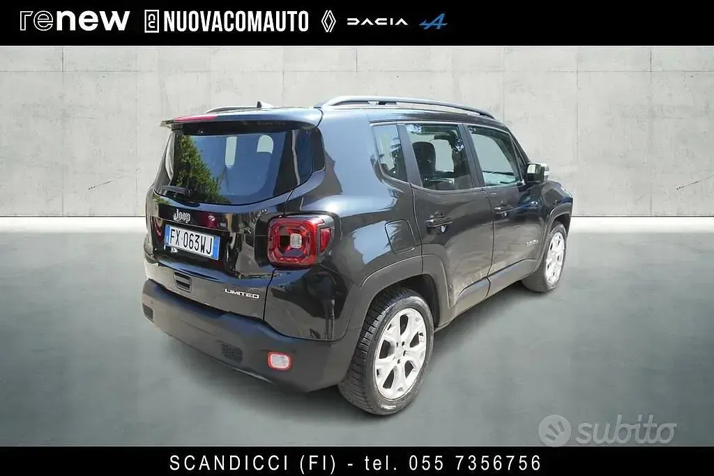 Usata Jeep Renegade Limited 120 CV (88 kW) 2019 Nero SUV
