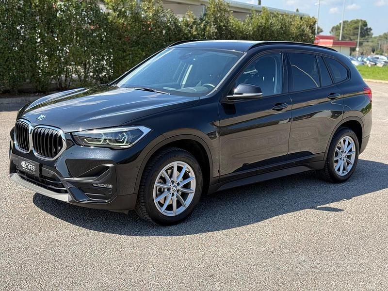 Usata BMW X1 Advantage 150 CV (110 kW) 2021 Nero SUV
