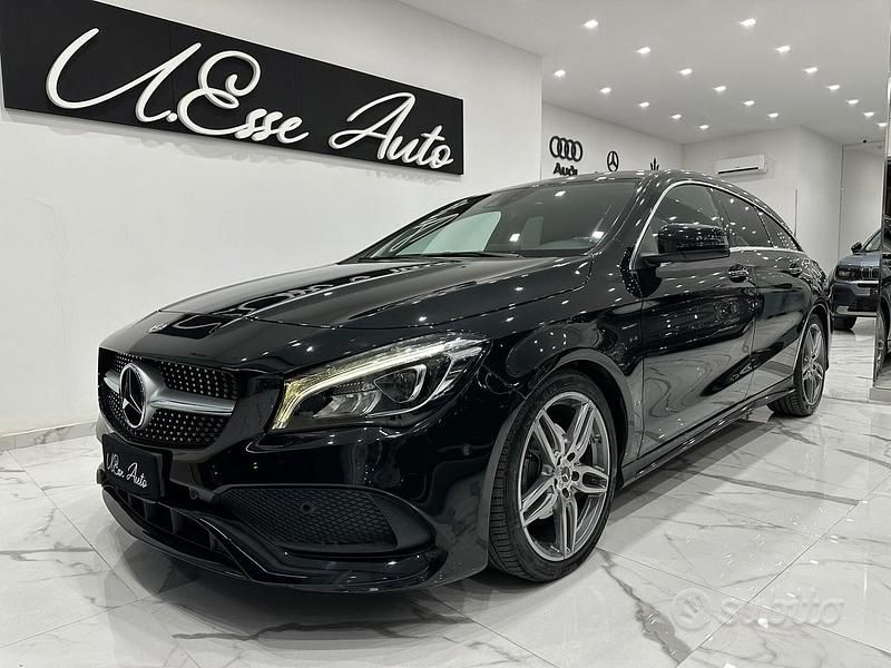 Usata Mercedes CLA200 135 CV (99 kW) 2017 Nero Berlina