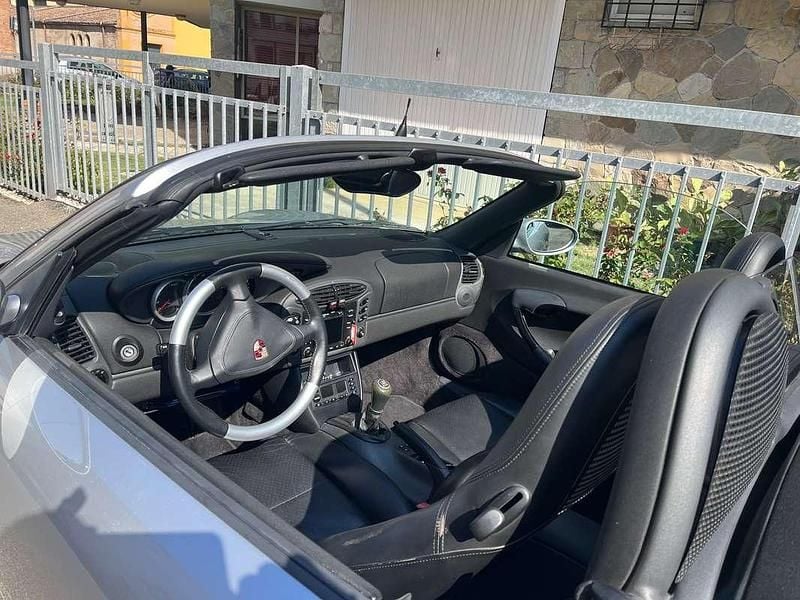 Usata Porsche Boxster 204 CV (150 kW) 1999 Argento Cabrio
