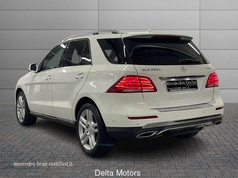 Usata Mercedes GLE350 258 CV (189 kW) 2017 Bianco SUV