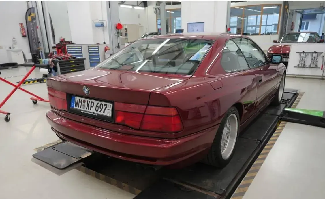 Usata BMW 840 286 CV (210 kW) 1995 Rosso Coupé
