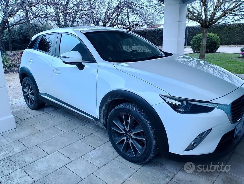 Usata Mazda CX-3 Exceed 105 CV (77 kW) 2016 Bianco SUV