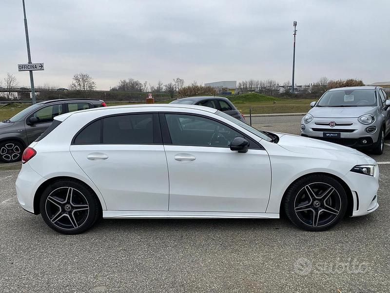 Usata Mercedes A180 Premium 116 CV (85 kW) 2018 Bianco Berlina