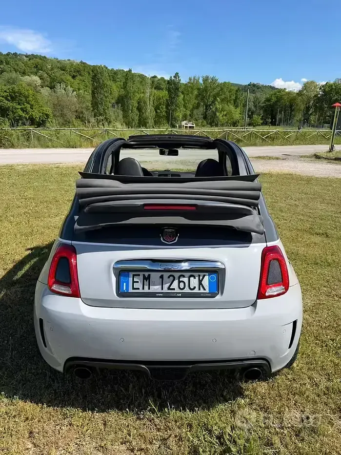 Usata Abarth 500C 140 CV (102 kW) 2012 Grigio Cabrio