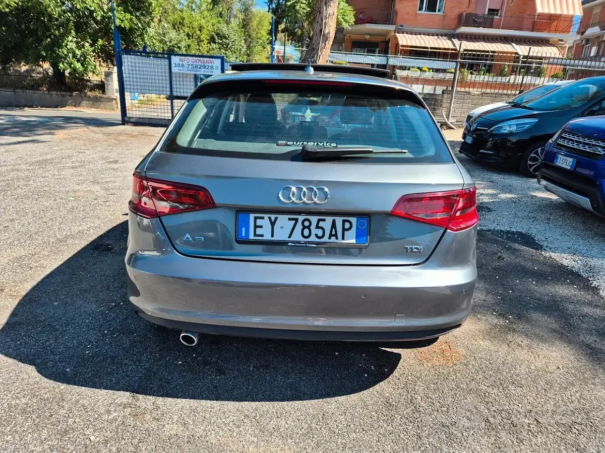 Usata Audi A3 Ambition 110 CV (80 kW) 2015 Giallo Berlina