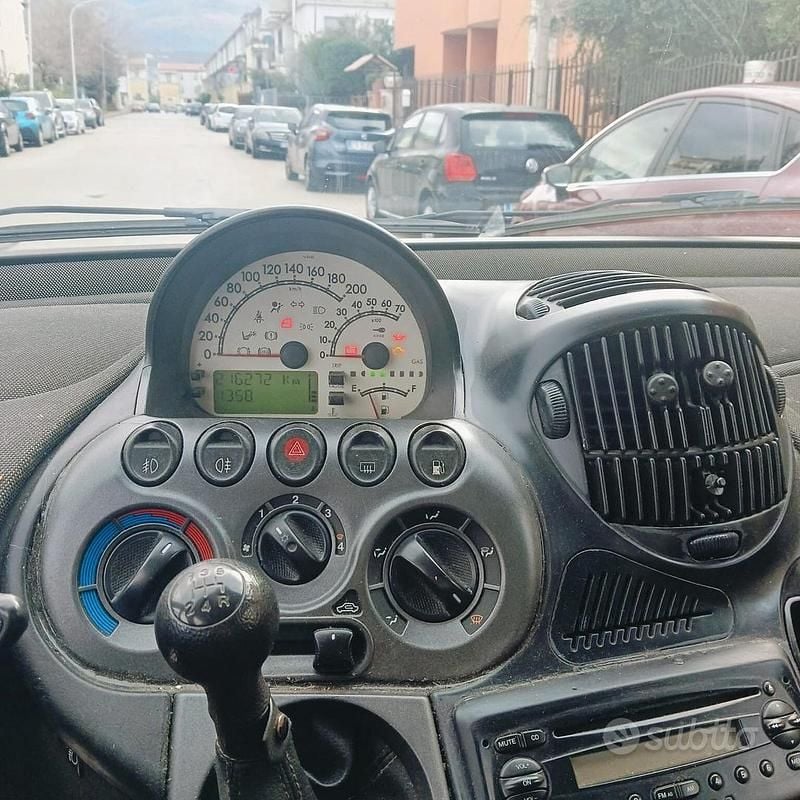 Usata Fiat Multipla Dynamic 103 CV (75 kW) 2010 Nero Monovolume