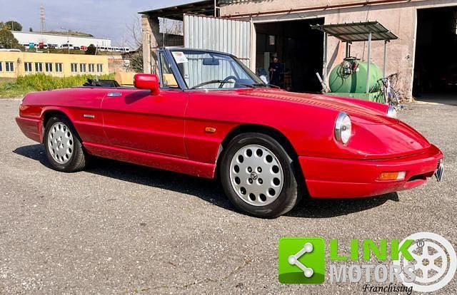 Usata Alfa Romeo Spider 1990 Rosso Cabrio