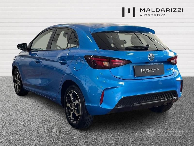 Usata MG MG3 Comfort 116 CV (85 kW) 2025 Blu Utilitaria