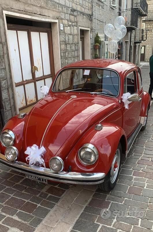 Usata VW Beetle 1970 Rosso Utilitaria