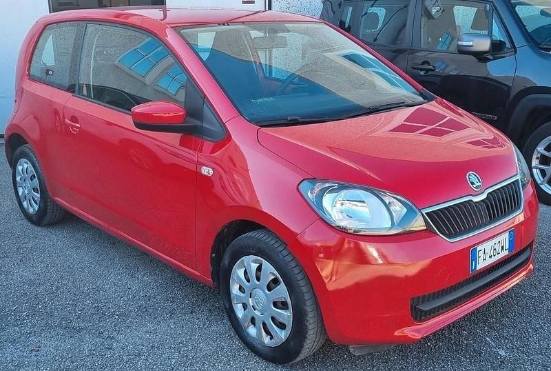 Rosso Usata 2015 Skoda Citigo G-TEC Active Utilitaria | 5700 € (Ottimo prezzo) - Immagine 1/4