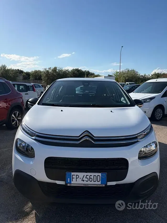 Usata Citroën C3 75 CV (55 kW) 2018 Bianco Utilitaria