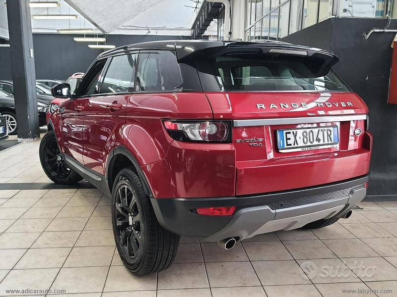 Usata Land Rover Range Rover evoque Dynamic 2015 Rosso SUV