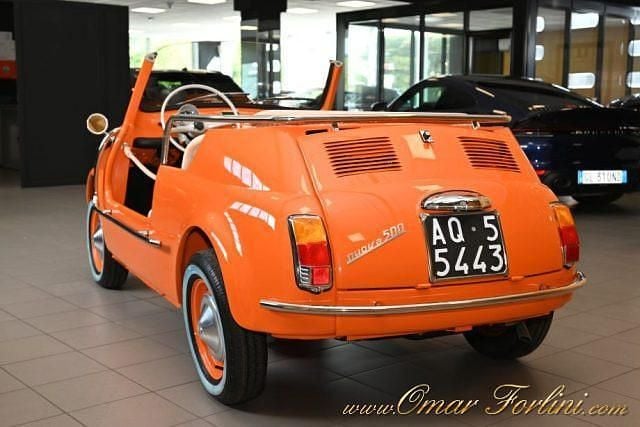 Usata Fiat 500 18 CV (13 kW) 1969 Arancione Cabrio