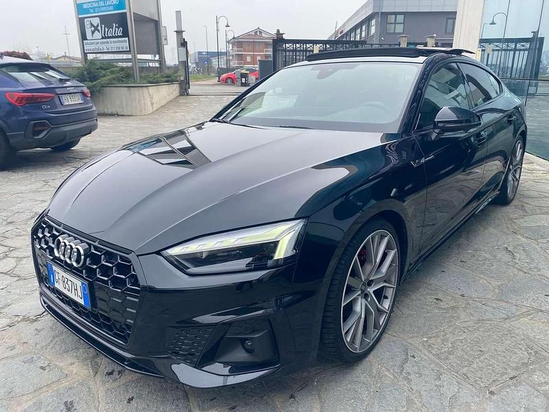 Usata Audi A5 Ambiente 204 CV (150 kW) 2021 Nero Coupé