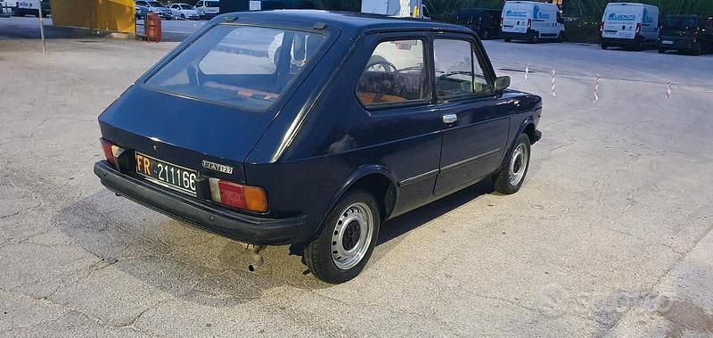 Usata Fiat 127 1970 Blu Utilitaria