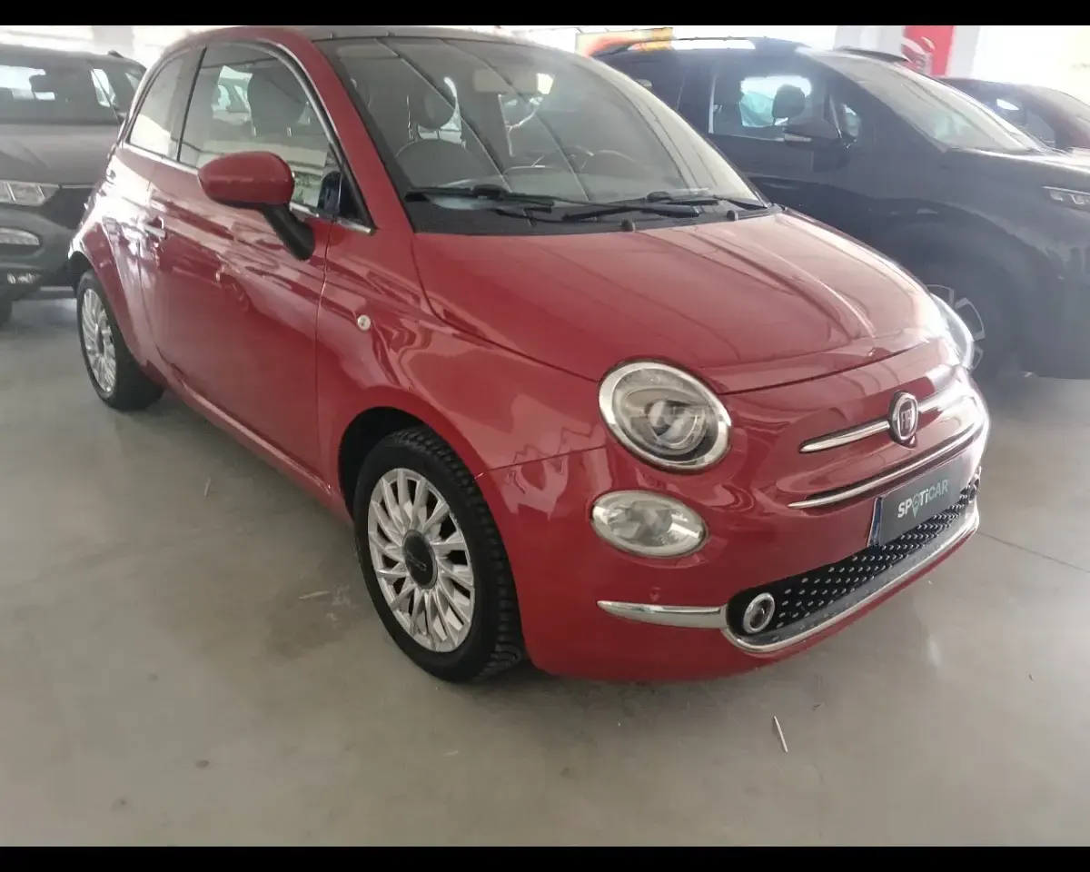 Usata Fiat 500 Lounge 69 CV (50 kW) 2018 Rosso Utilitaria