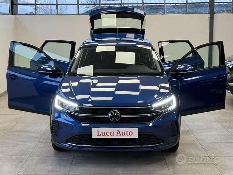 Usata VW Taigo 110 CV (80 kW) 2023 Blu SUV