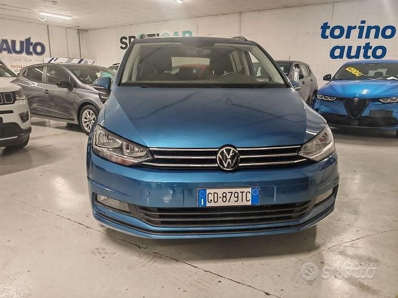 Gebraucht VW Touran Business 116 PS (85 kW) 2020 Blau Van / Kleinbus