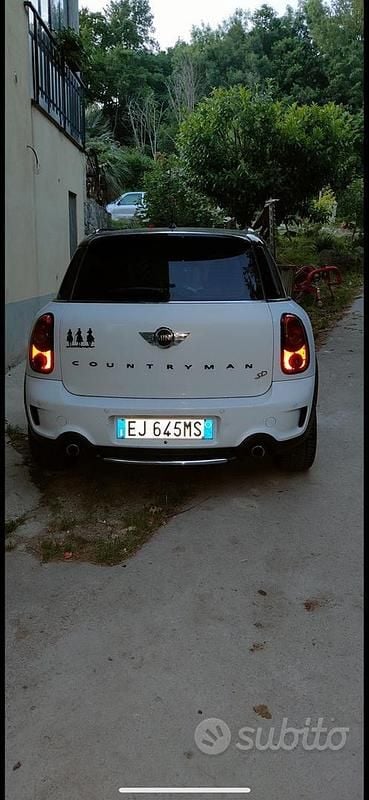 Usata Mini Countryman 143 CV (105 kW) 2012 Bianco SUV