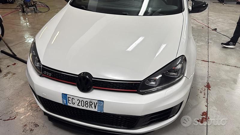 Usata VW Golf VI GTD 170 CV (125 kW) 2011 Bianco Utilitaria