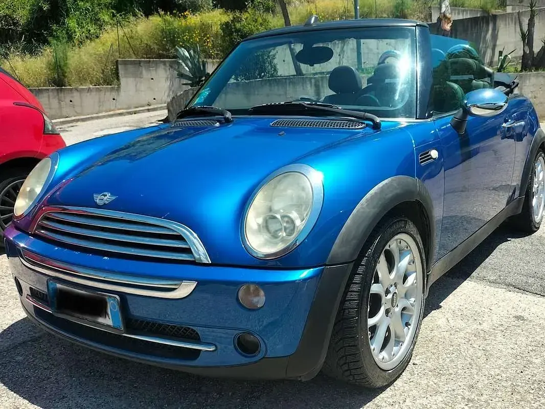 Usata Mini Cooper Cabriolet 116 CV (85 kW) 2006 Blu/azzurro Cabrio