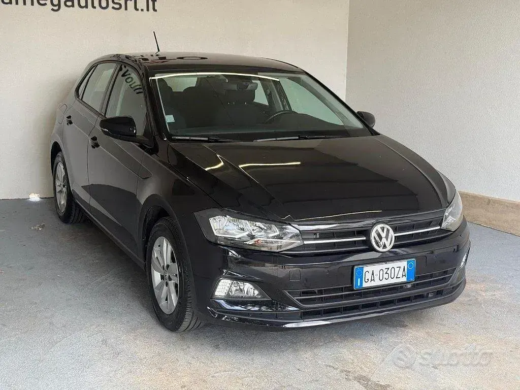 Usata VW Polo Comfortline 95 CV (69 kW) 2020 Nero Utilitaria