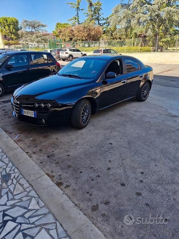 Usata Alfa Romeo 159 140 CV (102 kW) 2007 Nero Berlina