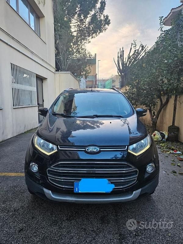 Usata Ford Ecosport 100 CV (73 kW) 2017 Nero SUV