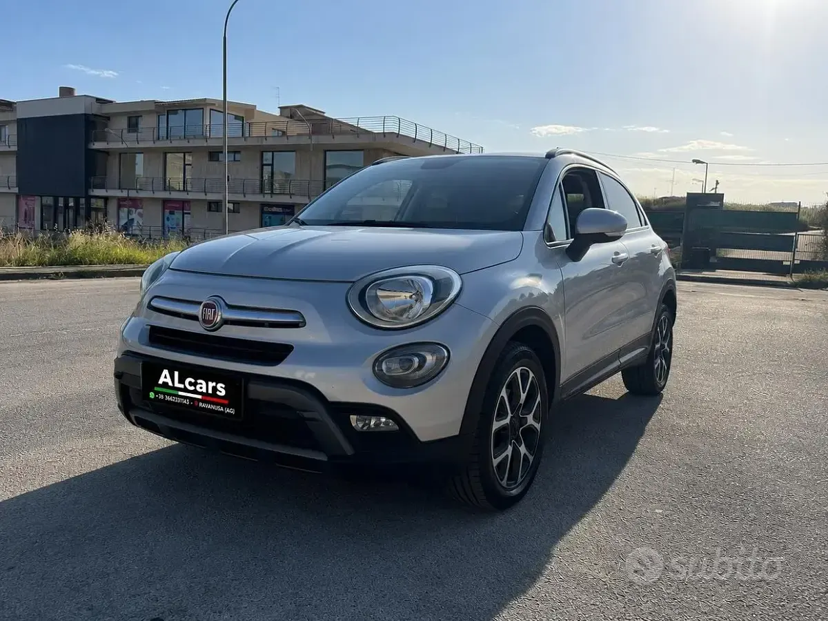 Usata Fiat 500X Cross 120 CV (88 kW) 2016 Grigio SUV