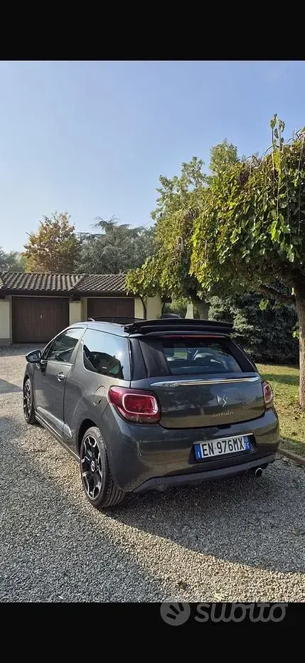 Usata DS Automobiles DS3 82 CV (60 kW) 2013 Grigio Cabrio
