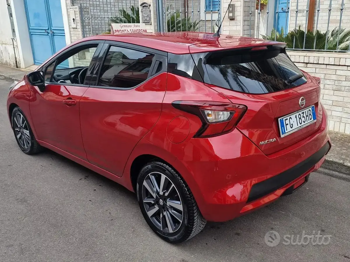 Second-hand Nissan Micra N-Connecta 90 CP (66 kW) 2017 Roșu Hatchback