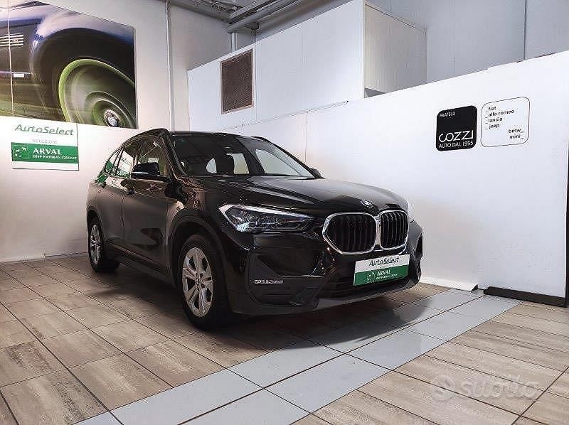 Usata BMW X1 Advantage 125 CV (91 kW) 2021 Nero SUV