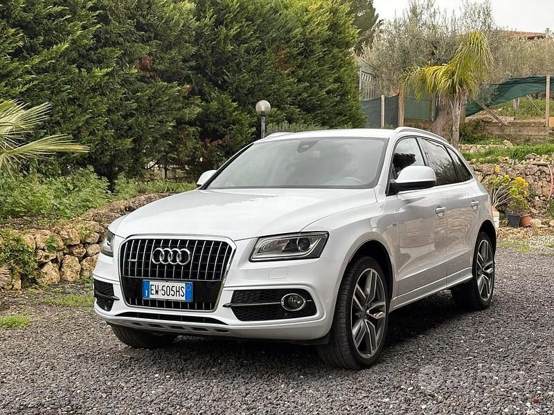 Usata Audi Q5 S-Line 190 CV (139 kW) 2014 Bianco SUV