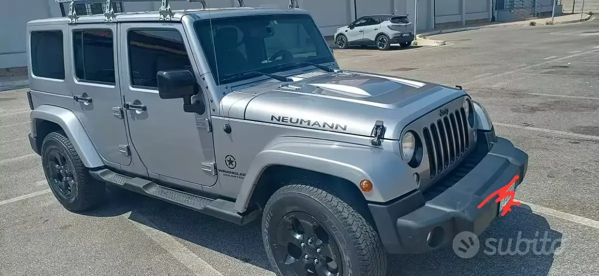 Usata Jeep Wrangler 200 CV (147 kW) 2015 Grigio SUV