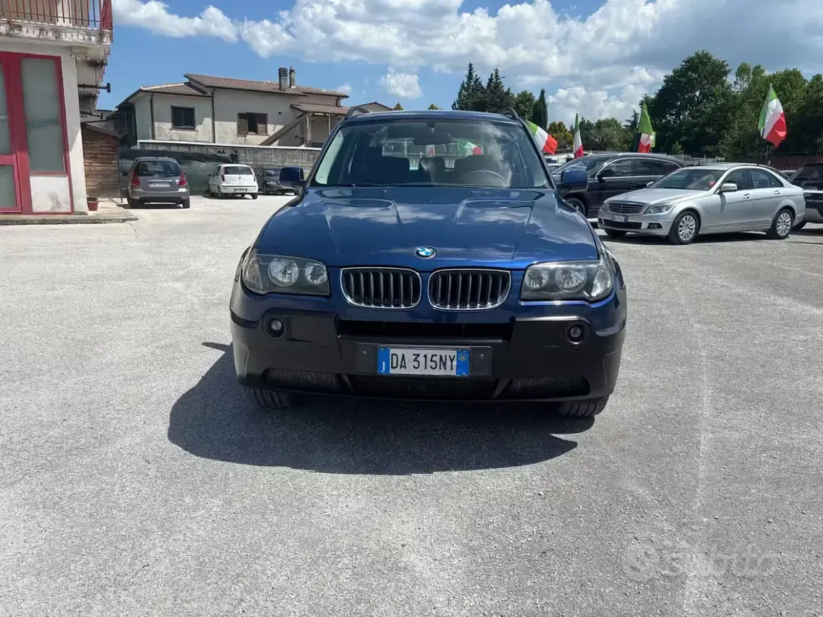 Usata BMW X3 150 CV (110 kW) 2006 Bluazzurro SUV