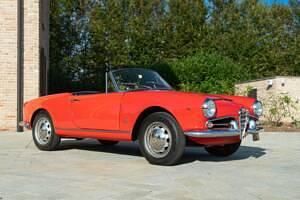 Brugt Alfa Romeo Giulia 92 HK (67 kW) 1964 Rød Cabriolet