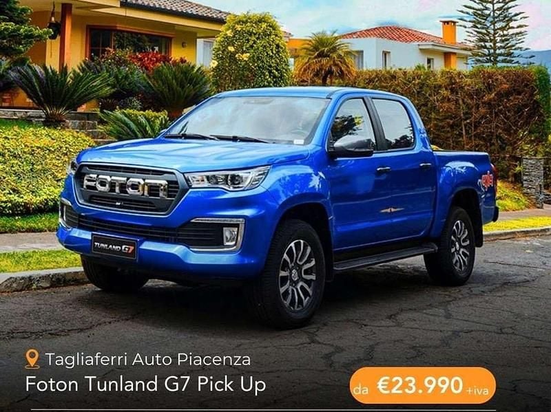 Nuova Foton Tunland G7 165 CV (121 kW) 2025 Grigio Pick-up
