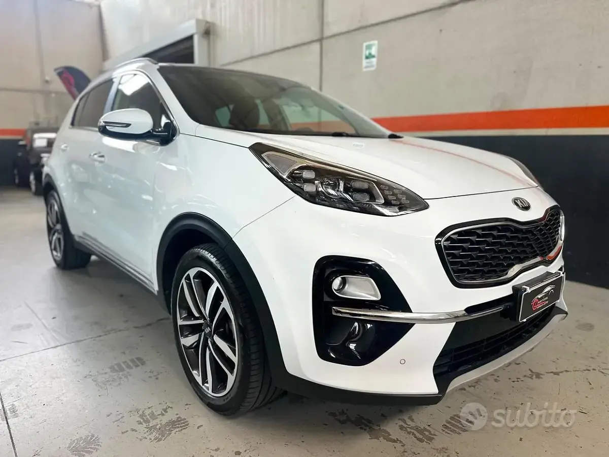 Usata Kia Sportage GT-Line 136 CV (100 kW) 2019 Bianco SUV