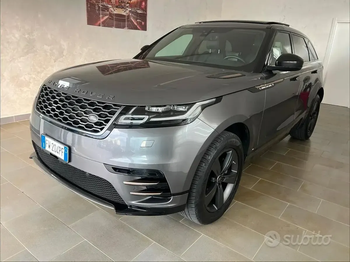 Usata Land Rover Range Rover Velar HSE Dynamic 241 CV (177 kW) 2019 Grigio SUV
