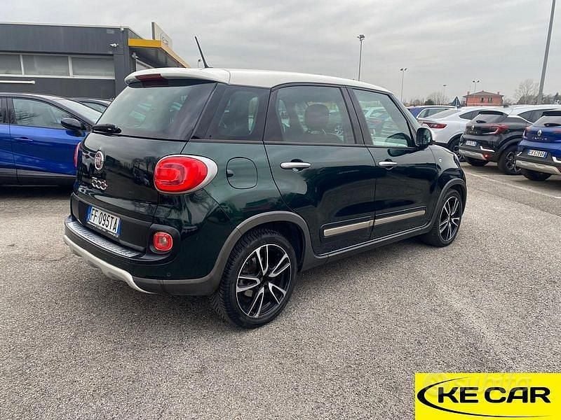Usata Fiat 500L Trekking 120 CV (88 kW) 2015 Verde Monovolume