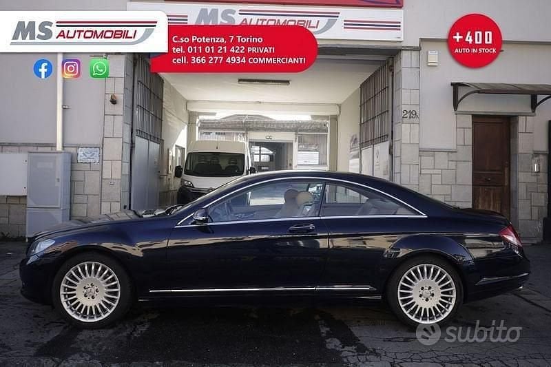 Usata Mercedes CL500 388 CV (285 kW) 2007 Blu scuro Coupé